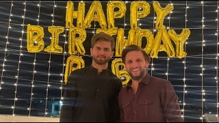 Happy Birthday Babe: Shaheen Celebrates Birthday With Shahid Afridi’s Family