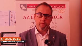 Az OVSZ rövid filmet készített arról, hogy egy donor hány ember életét mentheti meg