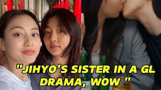 TWICE Jihyo’s Younger Sister Makes Shocking Acting Debut In GL Drama #leehaneum #jihyo #gldrama