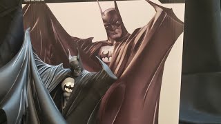 Todd McFarlane's B&W Batman Statue and Figure Unboxing!