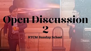 Open Discussion 2 // Sunday School // 11/06/2023