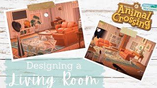 Aesthetic Living Room Interior | Animal Crossing New Horizons