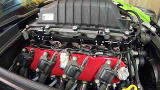 LSA Supercharger install C5 Corvette ramble Aeroflow Fuel Rails Part 3