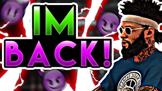 NBA 2K17 MY PARK • I'M BACK! • THE RETURN ON SQIZZYMAN! • OMG! • ITS LIT! • BACK ON MY GRIND?!