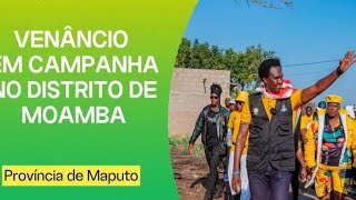 Venâncio em Campanha no distrito de Moamba,  Maputo Província