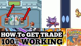 How to get trade in pokemon fire Red #pokemon #anime #charzard