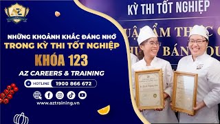 NGẮM NHÌN NHỮNG KHOẢNH KHẮC ĐÁNG NHỚ TRONG KỲ THI TỐT NGHIỆP KHÓA 123 I AZ CAREERS & TRAINING