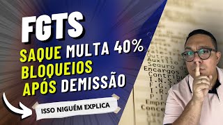 FGTS BLOQUEADO PODE SER SACADO OU SALDO RESIDUAL? - TUDO QUE VOCÊ PRECISA SABER