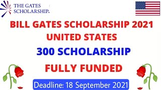 Study Abroad Gate scholarship USA for undergraduate international students