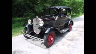 1931 Ford Model A Deluxe Tudor Sedan SOLD! www.petersmotorcars.com