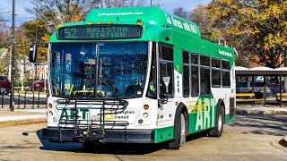 Arlington Regional Transit (ART) 2010 NABI 31-LFW CNG 5062 on Route 42 Pentagon Metro Station