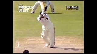 Aravinda de Silva batting, Elegant 97, Sharjah Akai Singer Cup 1997 Sri Lanka Vs Pakistan