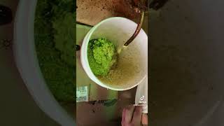 Thick and waxy raw cbd paste extracted from Careddi Co2 extraction machine