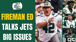 NY Jets Superfan Fireman Ed Sounds Off on the Dire State of the Franchise!