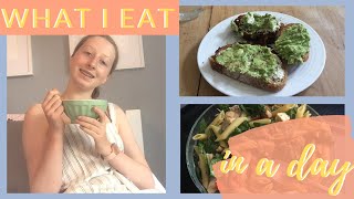 what I eat in a day as a vegetarian