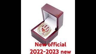 New official 2022-2023 new Kansas City Chiefs Super Bowl champion ring replica