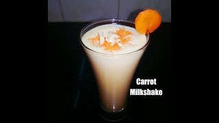 Carrot Milkshake