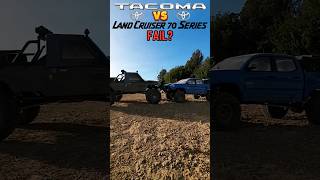 😬Land Cruiser LC70 vs Tacoma Power Match🦾