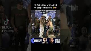 360 NO SCOPE AT BOXING FIGHT 🥊😂  FAZE CLAN vs OVERT FLOW