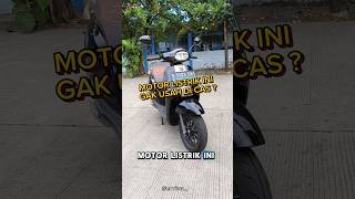 Motor Listrik Smoot gak usah ngecas baterai !! #smoot #motorlistrik #erwinrz