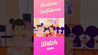 How to nurture confidence? - Moon helps new student in the ballet class - friendship story for kids