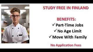 Study in Finland (No Tuition Fees, No Application Fees) | Work While You Study