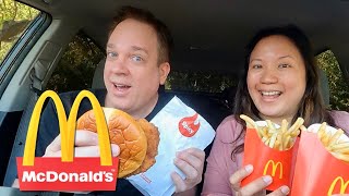 McDonald's Cheeseburger vs. SPICY Chicken Sandwich vs. BTS Meal