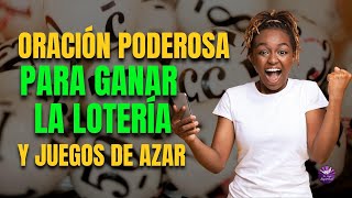 ORACION PODEROSA PARA GANAR LA LOTERIA Y JUEGOS DE AZAR