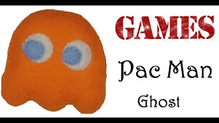 Game : Pac Man Ghost Plushie Tutorial