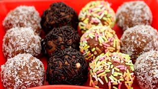 Chocolate Balls with Marie Biscuit | Easy 4-Ingredient Recipe