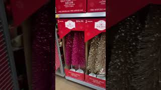 Walmart Has The Cutest Glitter Christmas Trees | Alesha Pendry