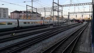 Train Regio Lancy Pont Rouge - Genève Cornavin - Coppet / mars 2017