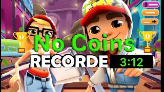 Bati meu recorde no Subway Surfers NO COINS 3:12