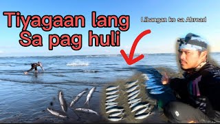 Solo fishing sa gilid lang ng baybayin | banak fish