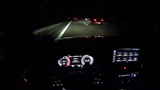 2023 Audi A4 40 TDI Quattro - 0-212km/h - Autobahn | Zeiten messen | POV