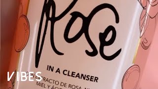 Inside Rose in a Cleanser