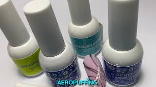 Aeropuffing Nail Art Tutorial - Pink Blessing