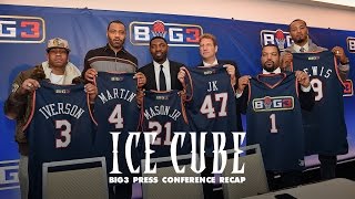 BIG3 Press Conference Recap