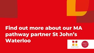 Welcome to St John's Waterloo | Home of the new 'Theology for a Planet in Crisis' MA pathway