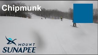 Skiing Chipmunk at Mt. Sunapee (Jan 13, 2024)