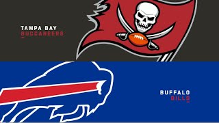 Tampa Bay Buccaneers (3-3) vs. Buffalo Bills (5-2) - Madden 24 Season Simulation WEEK 8