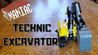 Heavy Duty Excavator by the Montreal Lego Maniac - unboxing, speed build and review