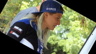 Kiara Fontanesi World Women Motocross Champion  in person