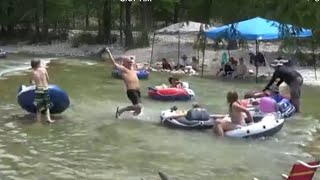 Fake Snake Prank, Frio River - Part 3/5