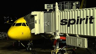 DELAYED on SPIRIT AIRLINES | Onboard the Aging A319