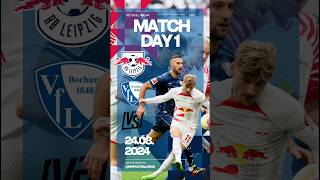 Hasil Bundesliga Leipzig vs VfL Bochum Matchday 1 24/08/24 #bola #shorts