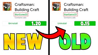 HOW TO DOWNLOAD OLD CRAFTSMAN VERSION (0.15 UPDATE)