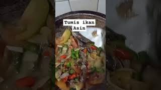 Tumis ikan Asin