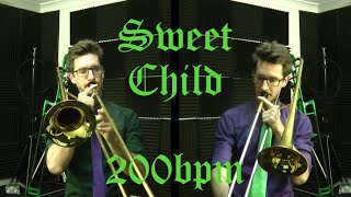 Sweet Child | The Little Mermaid | Trombone Cover | 200bpm