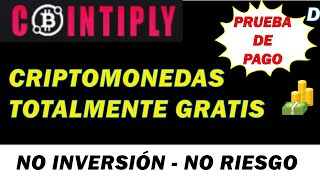 COINTIPLY: Prueba de PAGO - Criptomonedas TOTALMENTE GRATIS!! #cointiply #criptomonedasgratis